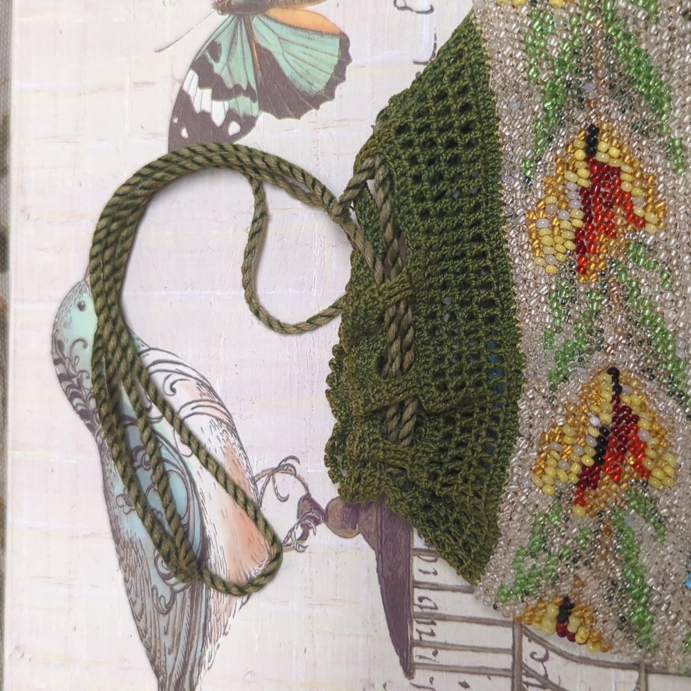 Vintage Victorian beaded evening bag - Picture 6 of 6